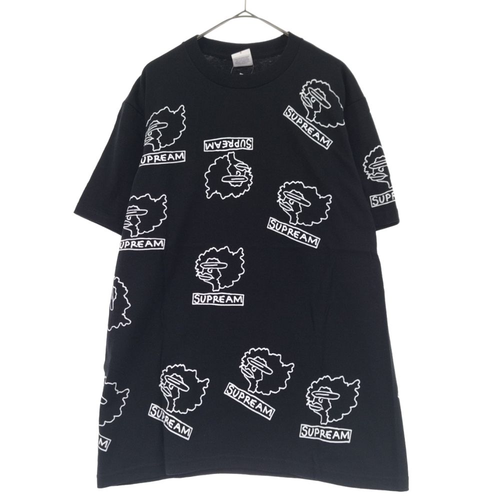 未使用品 難有り/17AW/SUPREME シュプリーム/Gonz Heads Tee 半袖 TシャツM/ピンク/メンズ/半タグ付き SUPREME (シュプリーム) 17AW Gonz Heads Crewneck ゴンズ ヘッズ