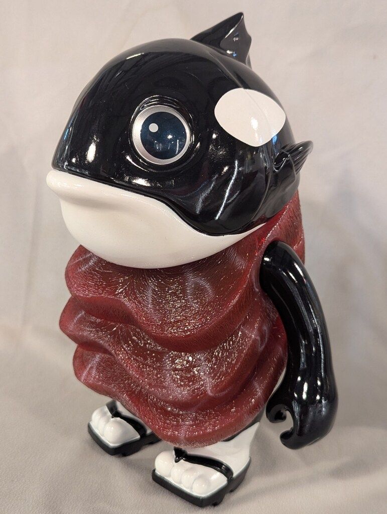 INSTINCTOY 豆もやし社長 マグロ先輩 1st 鯱 ソフビ シャチ 2017年2月22日締切でINSTINCTOYが豆もやし社長製「マグロ先輩
