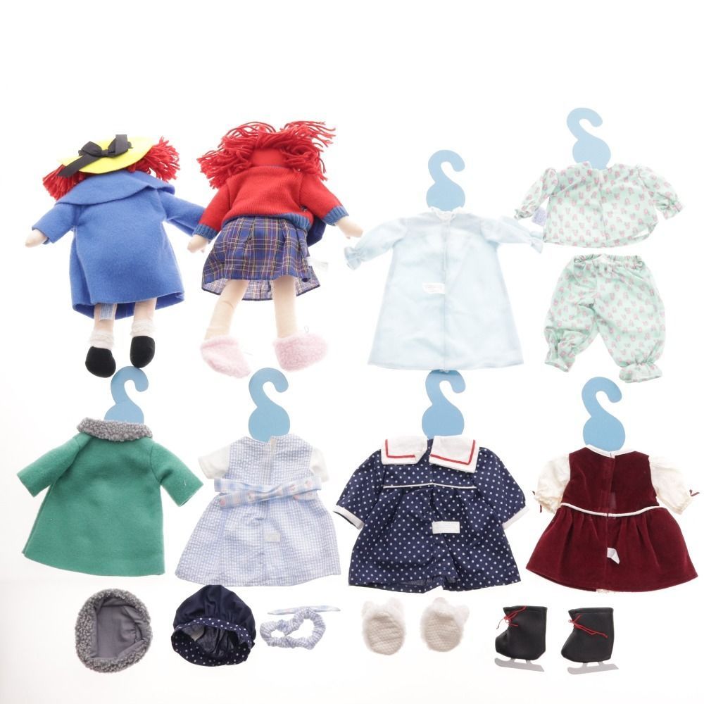□ マドレーヌちゃん 13点セット まとめ売り 人形 服 帽子 ヘア