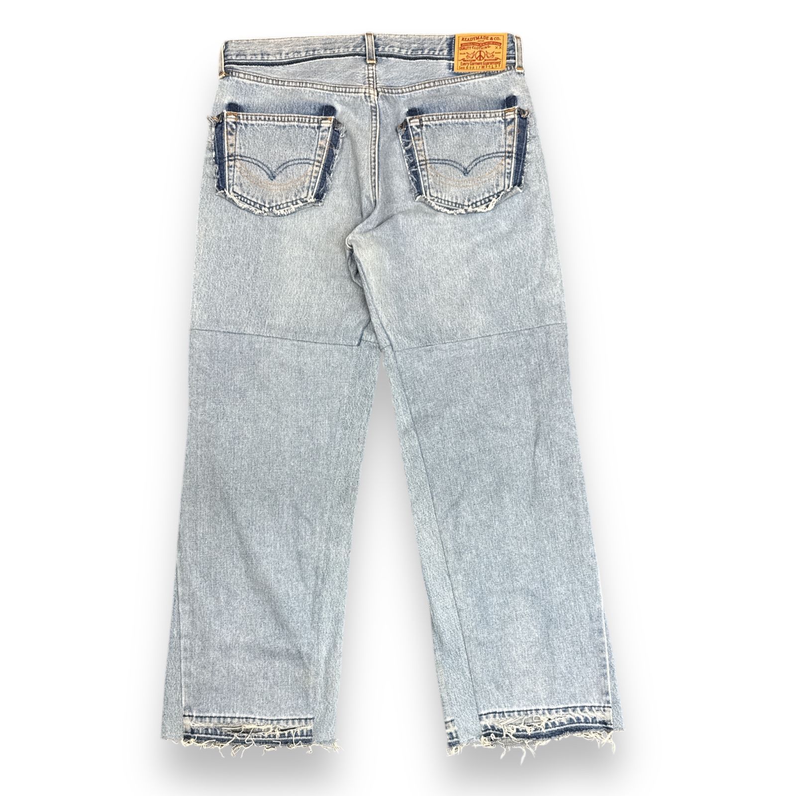 定価77000円 READYMADE 24SS RE-CO-BL-00-00-251 DENIM WIDW FLARE 