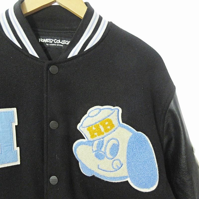 スタジオセブン STUDIO SEVEN HONEST COLLEGE × GU スタジャン スタジオセブン STUDIO SEVEN HONEST COLLEGE × GU スタジャン