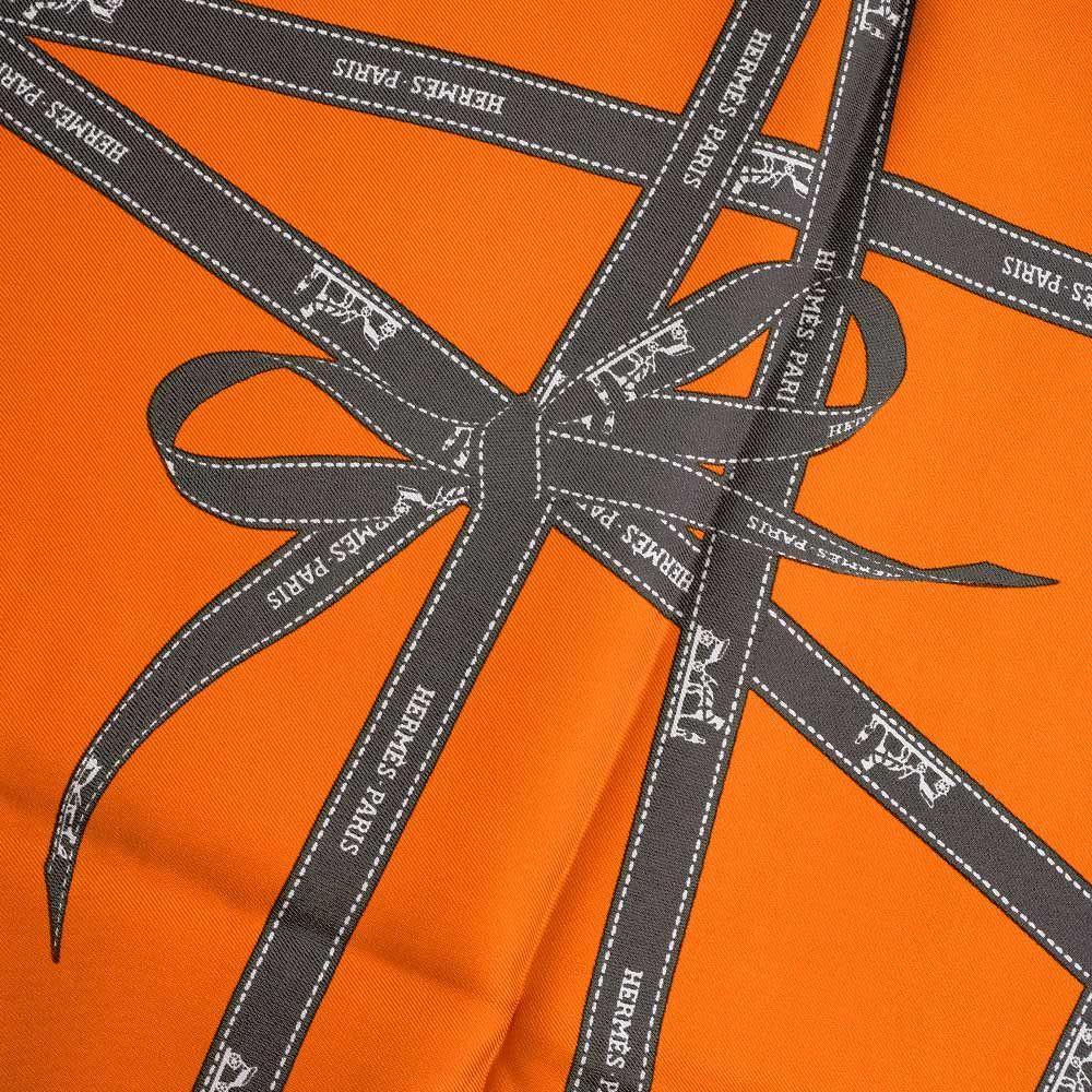 エルメス カレ 90 ボルデュック リボン BOLDUC RIBBON スカーフ