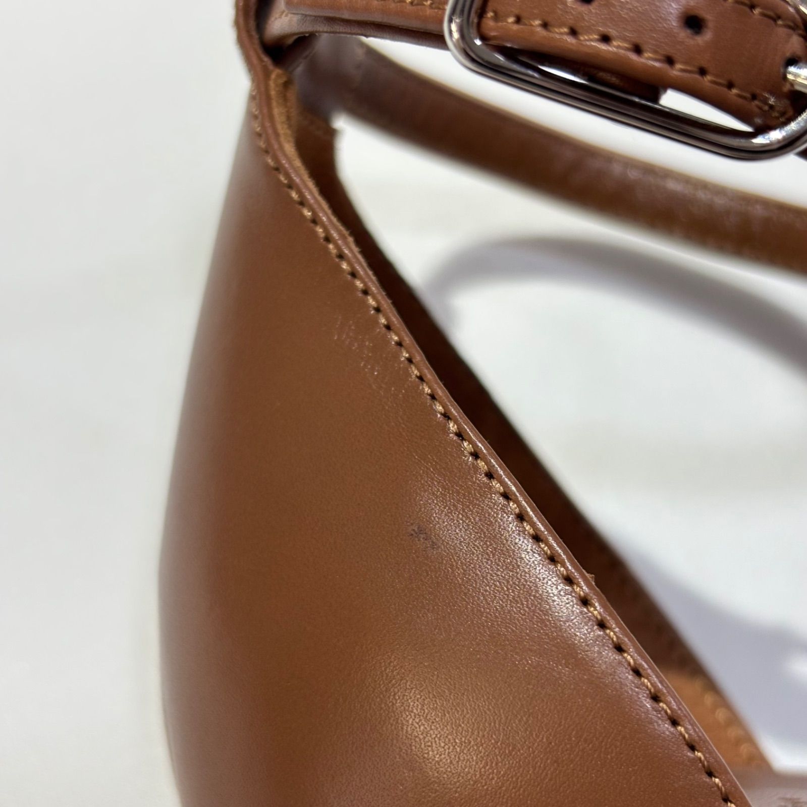 未使用品◎HERMESエルメス オラン サンダル ヒールタイプ ブラウン✨35 