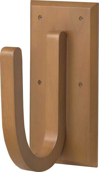 天然木のサーフィンボードラック フック型2個セット W15×D18×H30cm×2 No.884