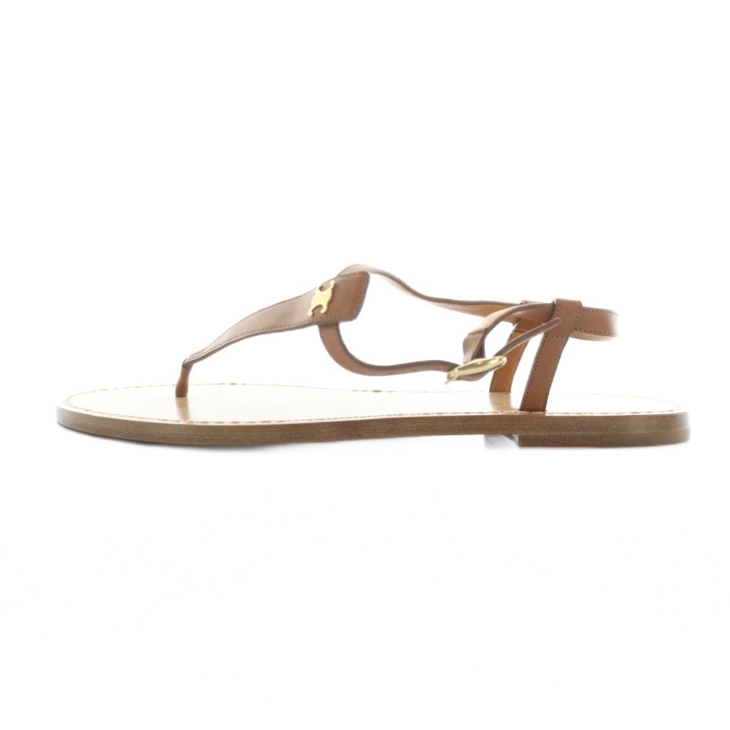 セリーヌ CELINE トング サンダル フラット Tストラップ レザー