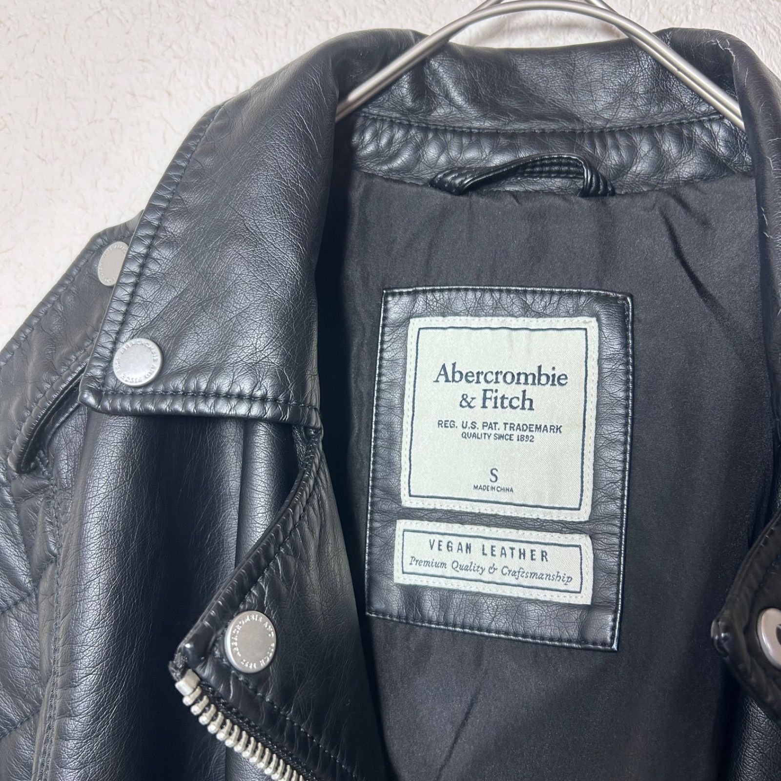 Abercrombie & Fitch レザージャケットS Abercrombie & Fitch レザージャケットS