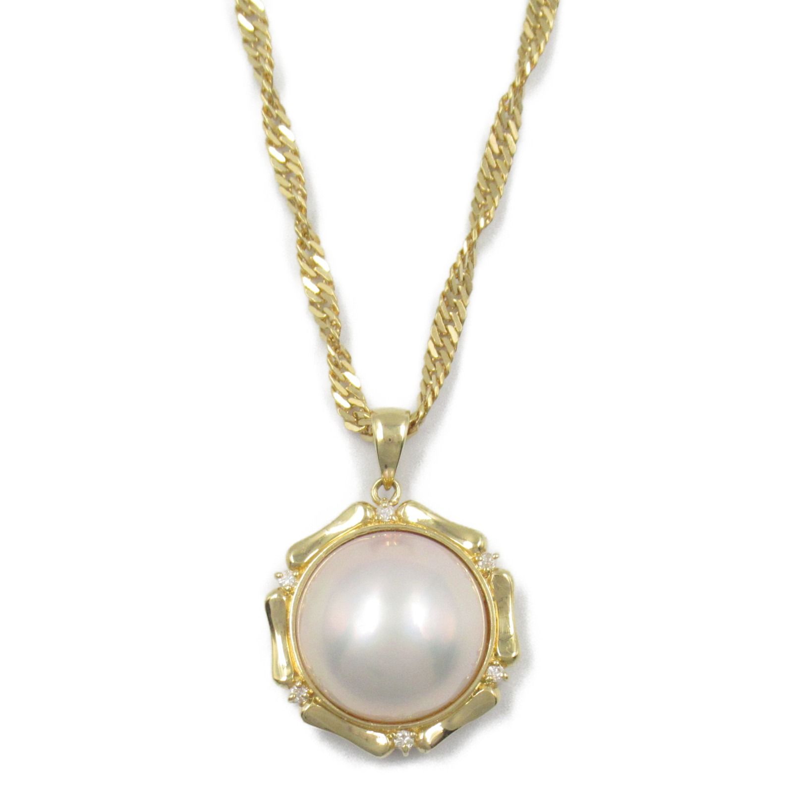 ジュエリー JEWELRY ネックレス マベパール ダイヤモンド ネックレス  