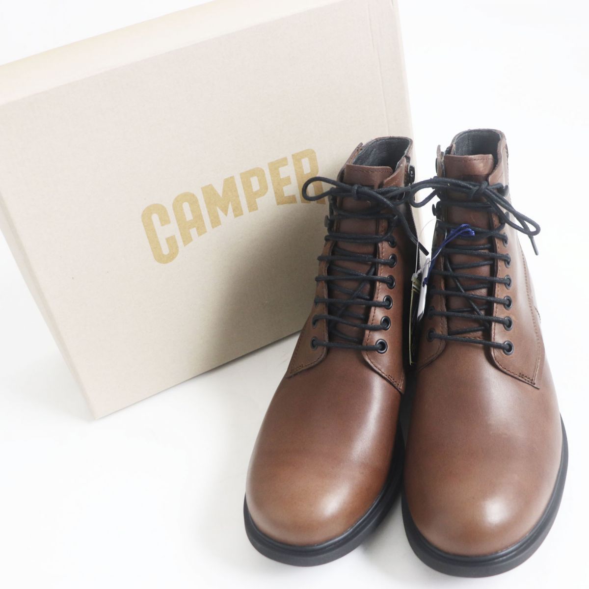 未使用品□CAMPER/カンペール NEUMAN GORE-TEX サイドジップ レザー