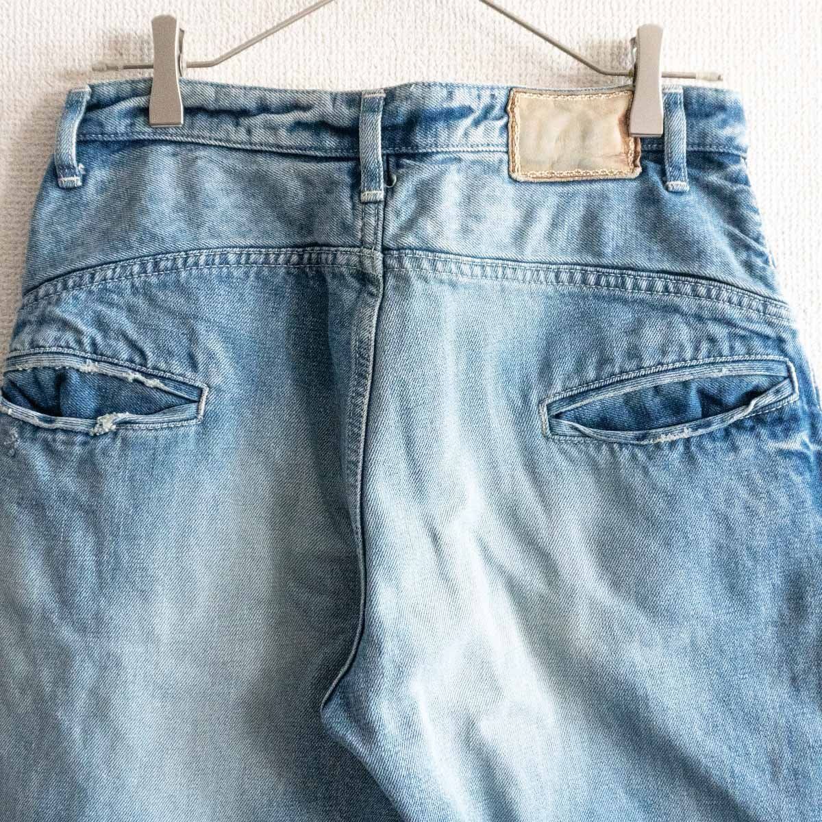 美品】mina perhonen 【always ロールアップ デニムパンツ】38