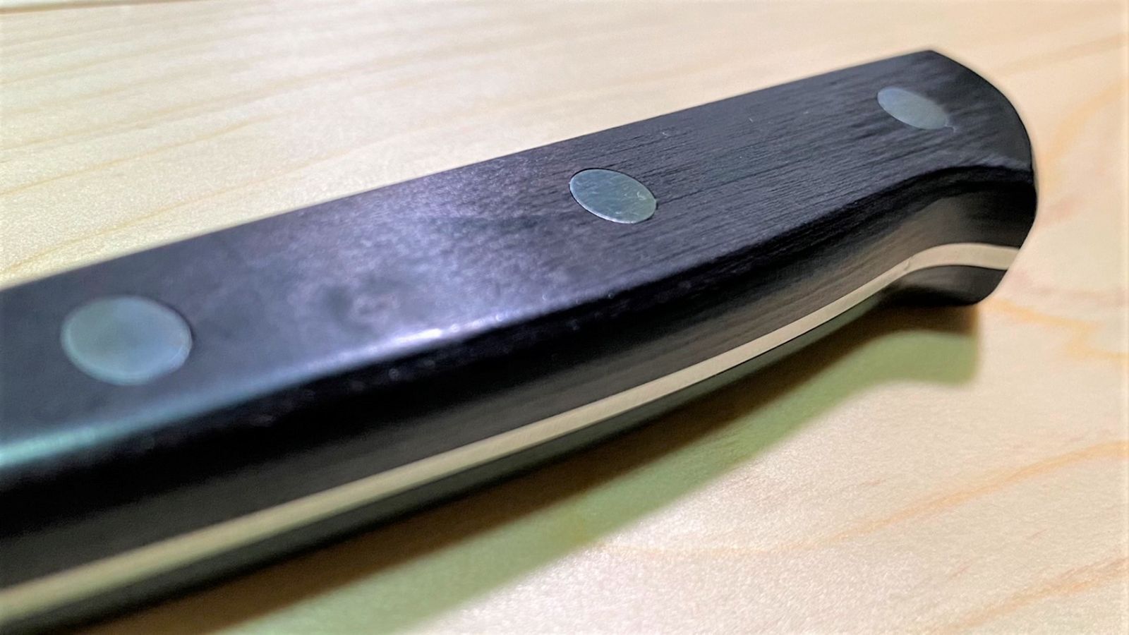 車中泊のための包丁 120mm
