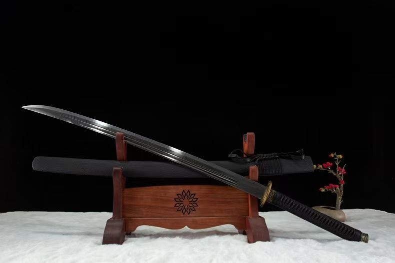 黒武士】 日本刀 模造刀 居合刀 戦術黒武士 日本刀 模造刀 居合刀