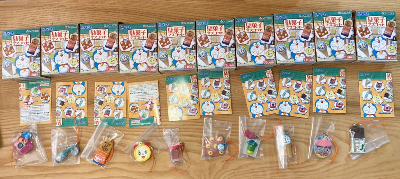 リーメント ドラえもん駄菓子マスコット 全10点 ミニチュア廃盤食玩コンプリート リーメント ドラえもん駄菓子マスコット 全10点 ミニチュア 廃盤