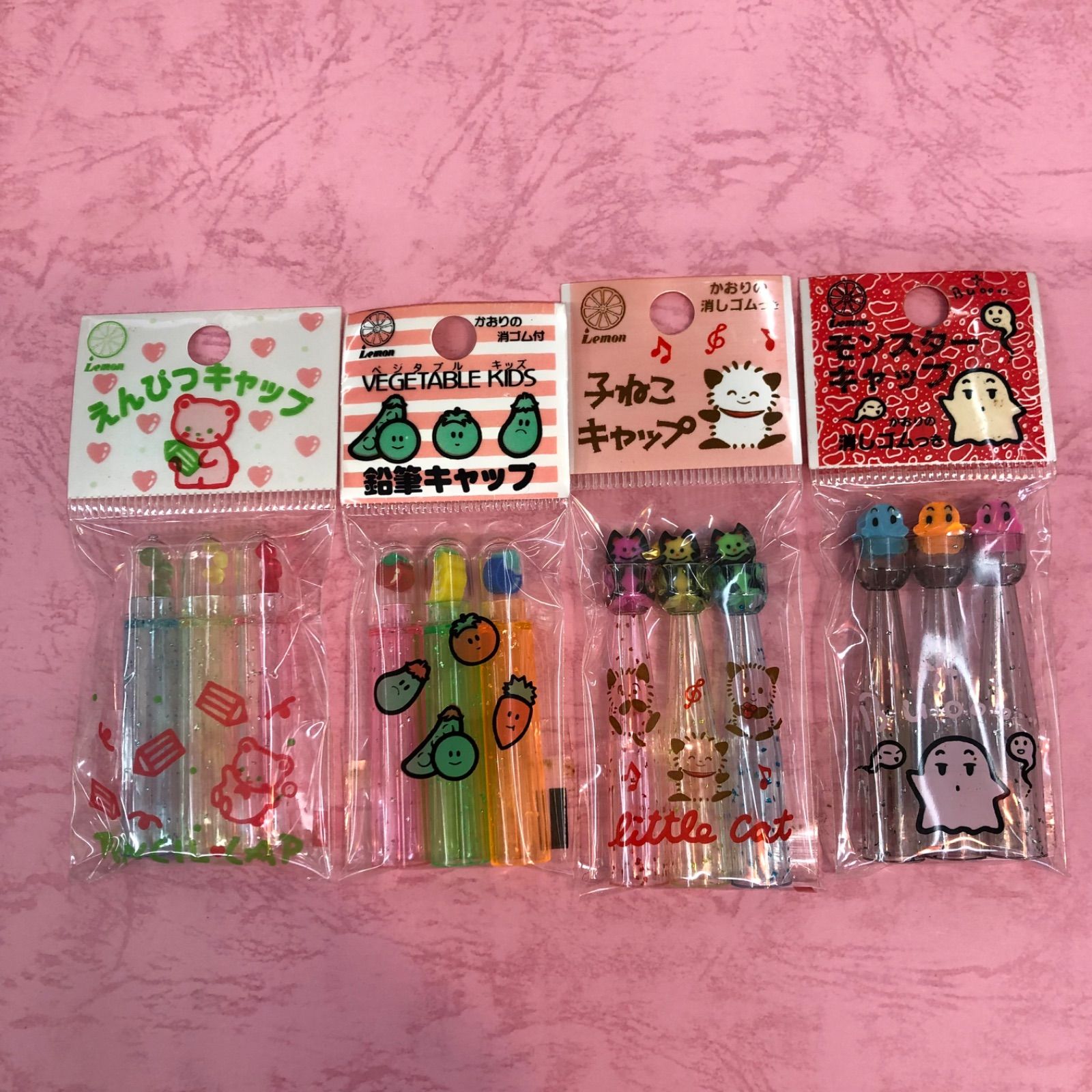 昭和レトロ 鉛筆キャップ レモン 12個セット - メルカリ