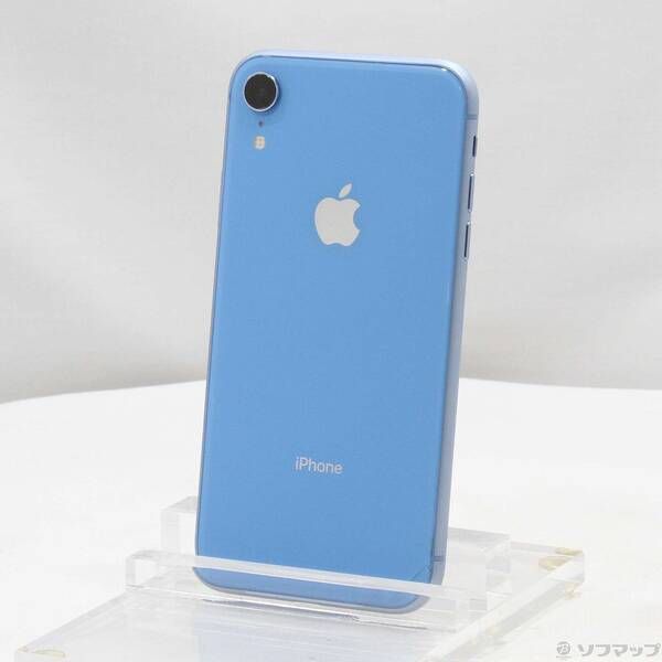 中古品〕 iPhoneXR 64GB ブルー MT0E2J／A SIMフリー【344】 64GB