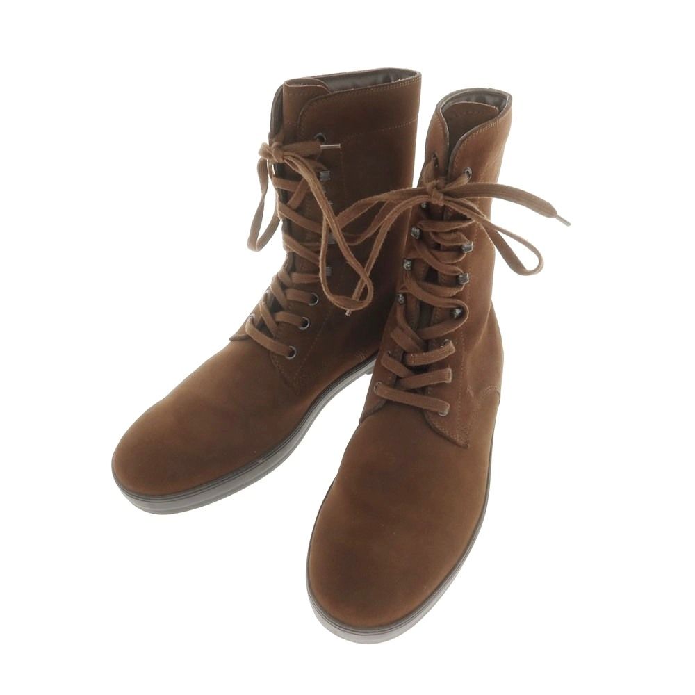 トッズ TOD'S WINTER 購入 GOMMINO スエード レースアップブーツ