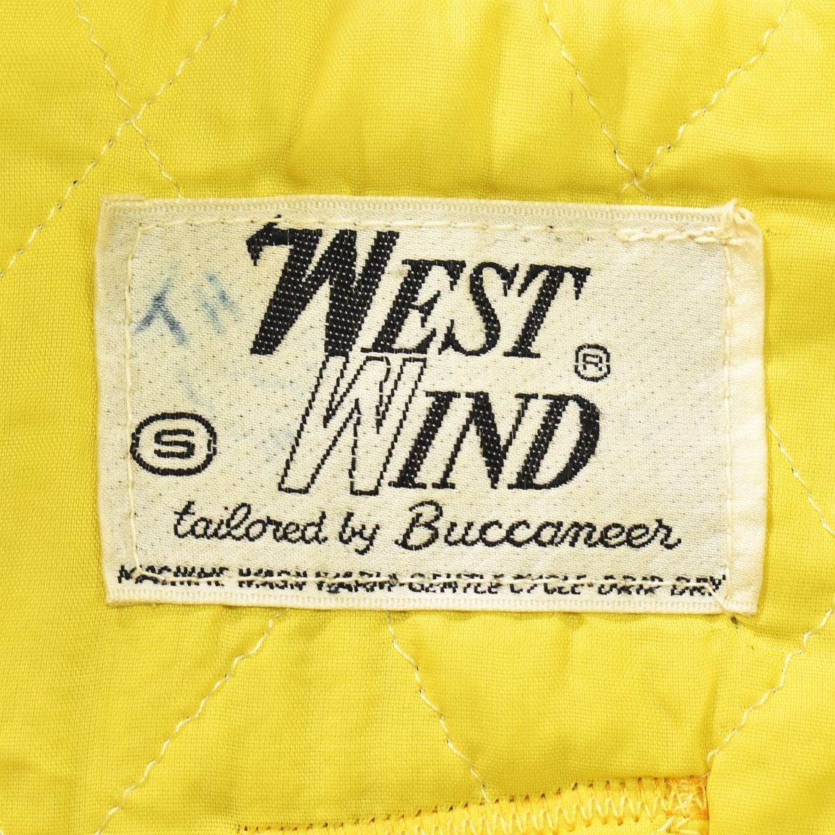 80s90s ヴィンテージ WEST WIND IOWA ビッグワッペン入り