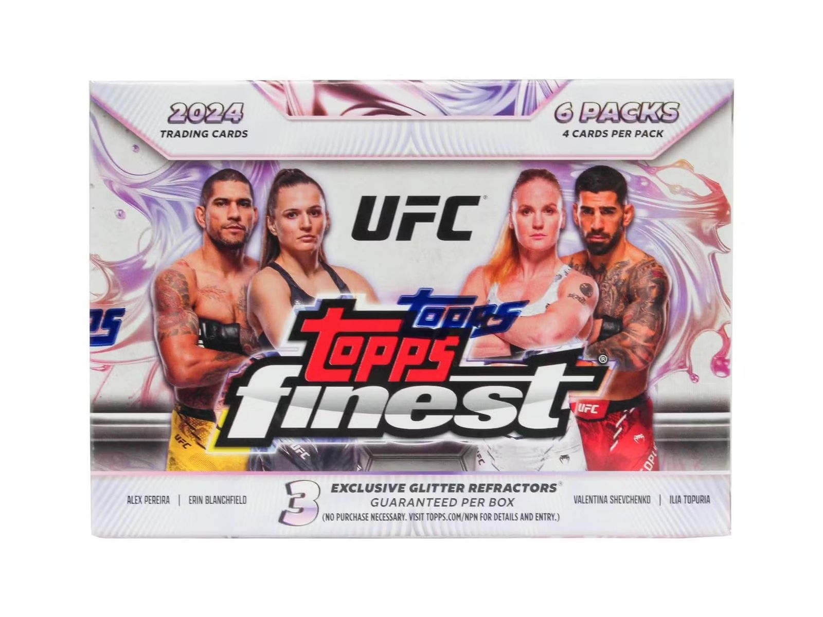 2025年 Topps Finest UFC ブラスター トレーディングカードボックス 6個パック