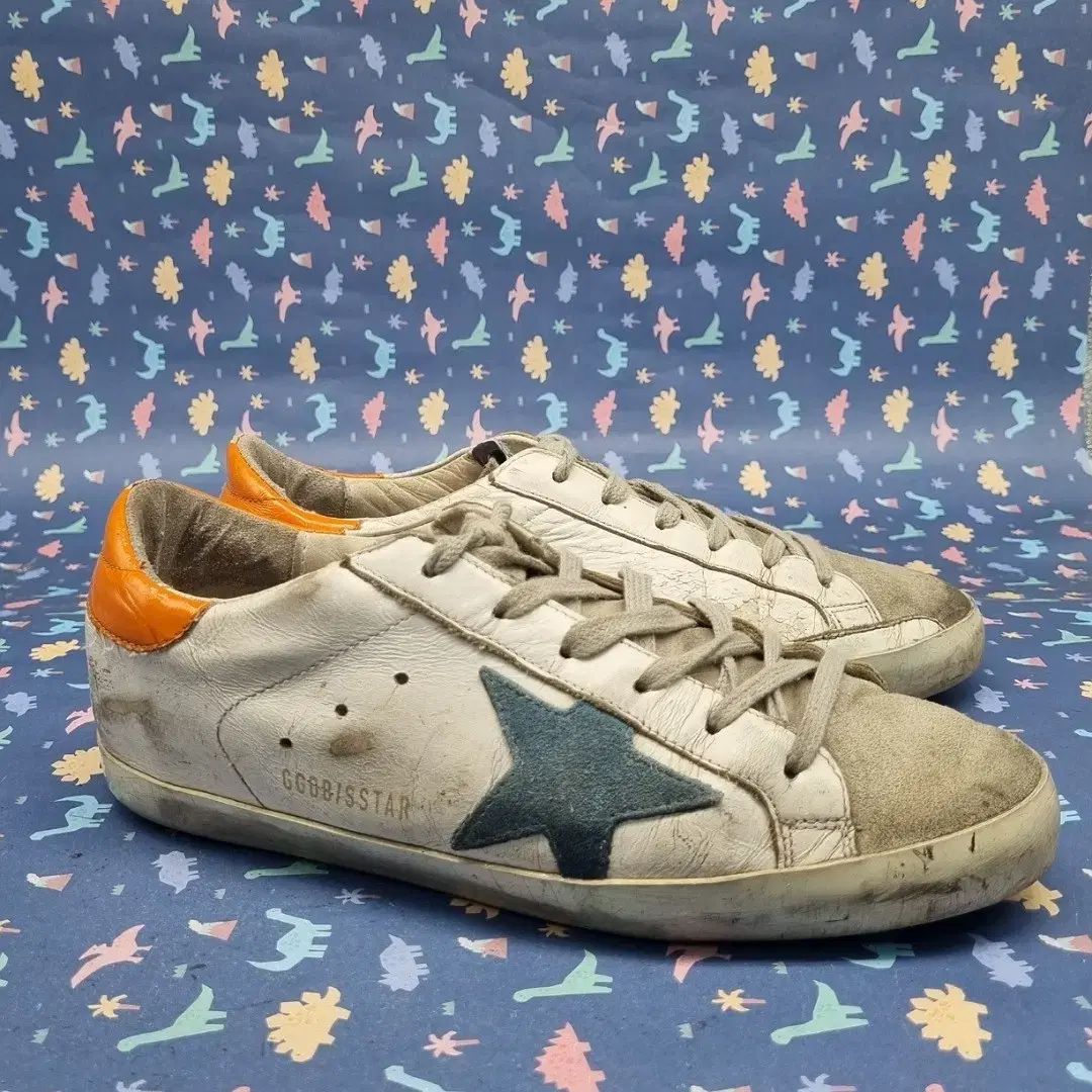 GOLDEN GOOSE(ゴールデングース) スーパースター オレンジタブ