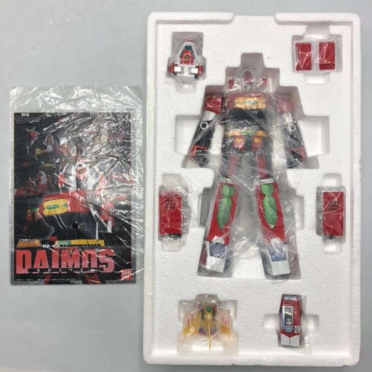 中古】バンダイ 超合金魂 GX-43 闘将ダイモス 開封品、箱傷み有