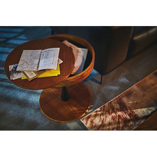 満足保障！ クーポン配布中-スーパー 対象 東谷 サイドテーブル オーク PT-616