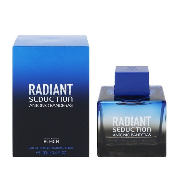 アントニオ バンデラス ラディアント セダクション イン ブラック EDT・SP 100ml 香水 フレグランス RADIANT SEDUCTION  ＩＮ BLACK ANTONIO BANDERAS 新品 未使用 1675円