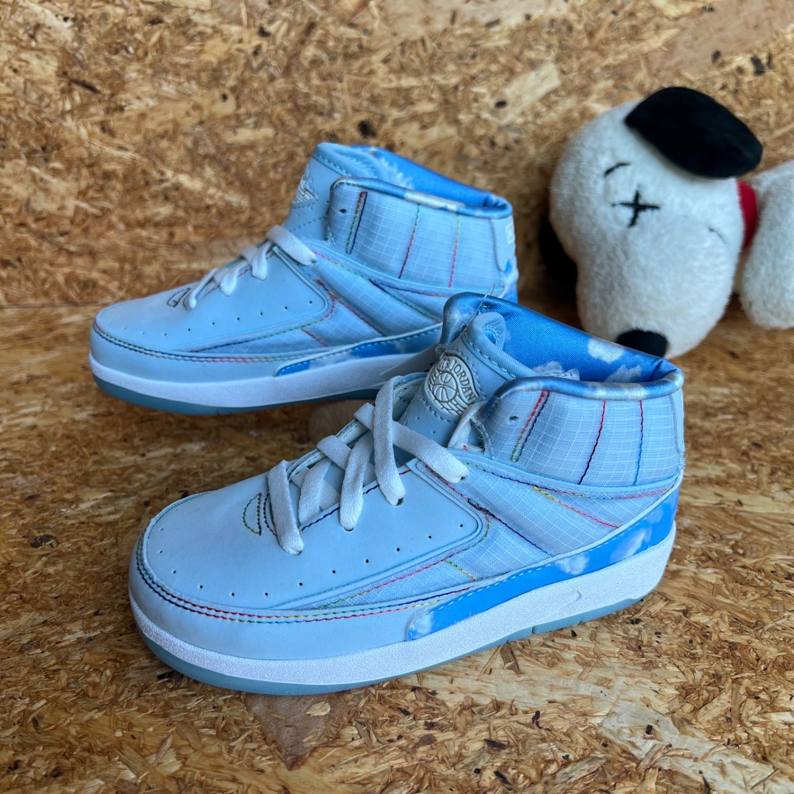 15.0cm JORDAN BRAND JORDAN 2 RETRO SP CELESTINE BLUE ジョーダン ブランド ジョーダン 2 レトロ SP TD dq7692-419