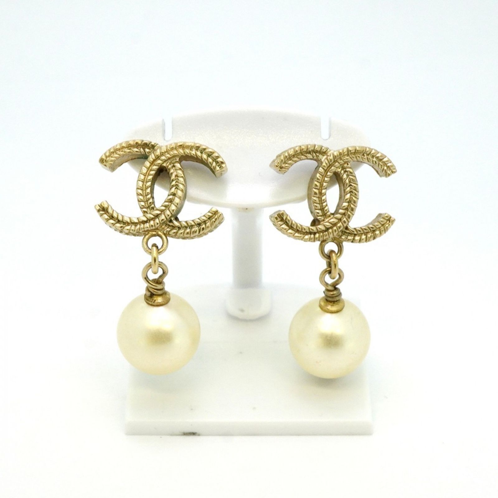 シャネル(Chanel) シャネル ピアス ココマーク GPメッキ