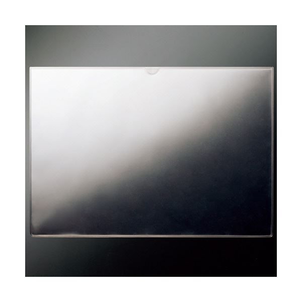 TANOSEE ソフトカードケース B5透明 再生オレフィン製 1セット 100枚