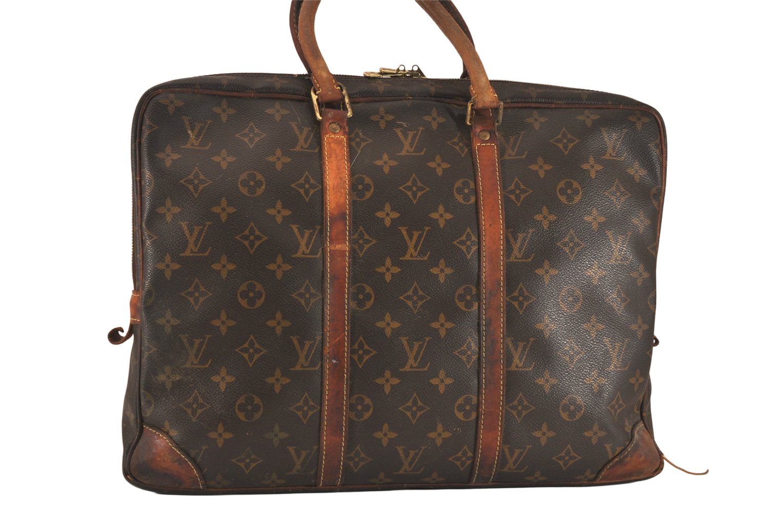 ※本物※【LOUIS VUITTON】 モノグラムブリーフケース 楽天市場】LOUIS VUITTON ルイ ヴィトン モノグラム ポルト