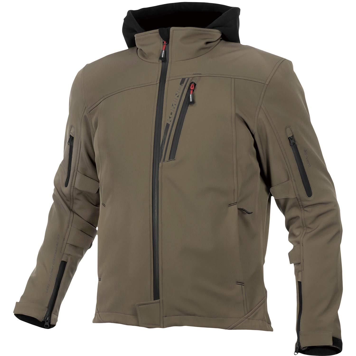 5営業日で発送 コミネ Komine JK-590 P SOFT W-PARKA DEEP OLIVE WL 品番 07-590 D.OLIVE WL