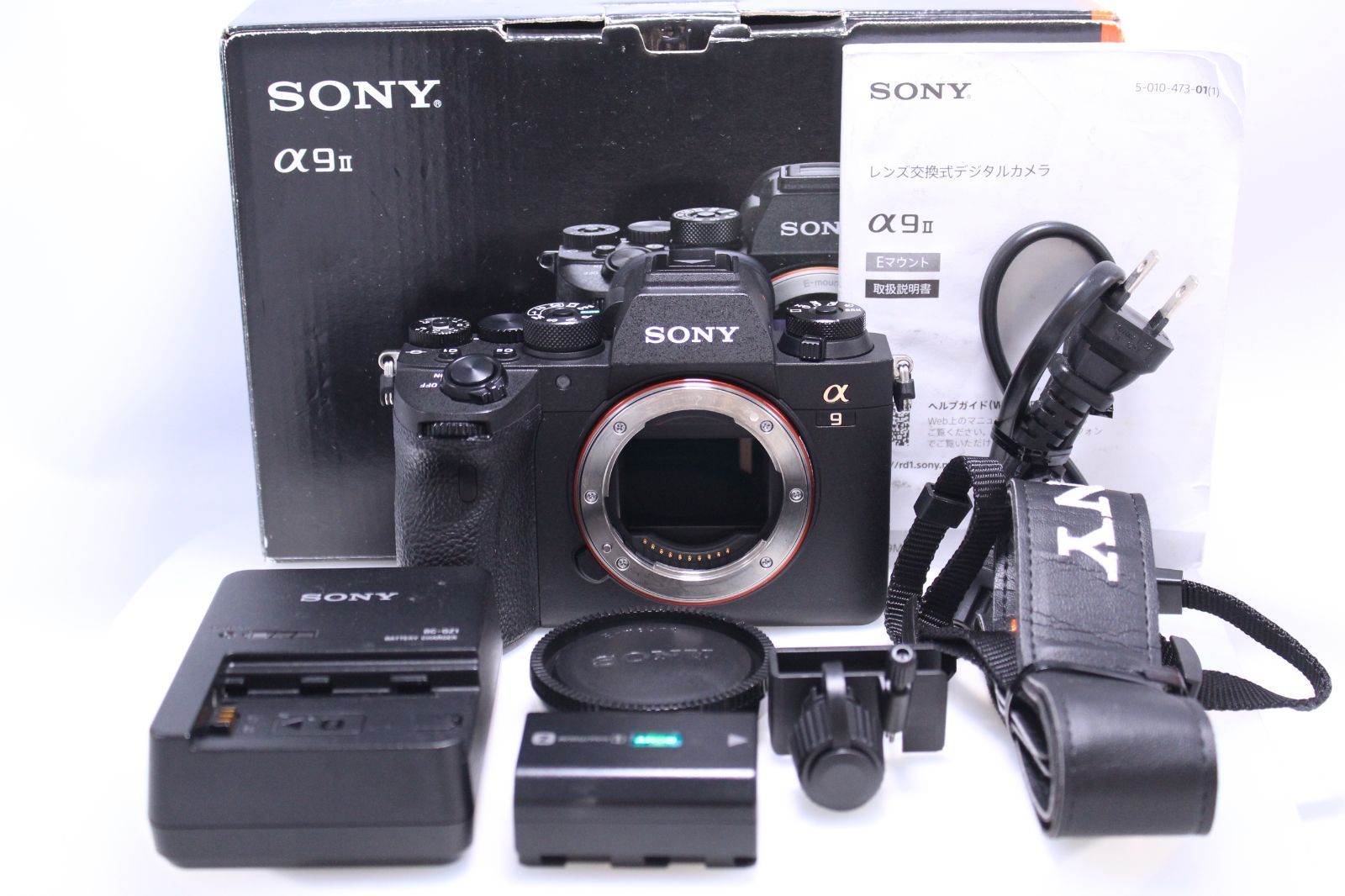 12 378回 SONY α9M2 ボディ ILCE-9M2 フルサイズミラーレス一眼