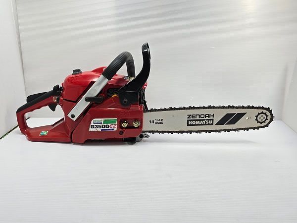 中古品】 ゼノア チェーンソー G3500EZ DIY 軽作業 ○YR-17569