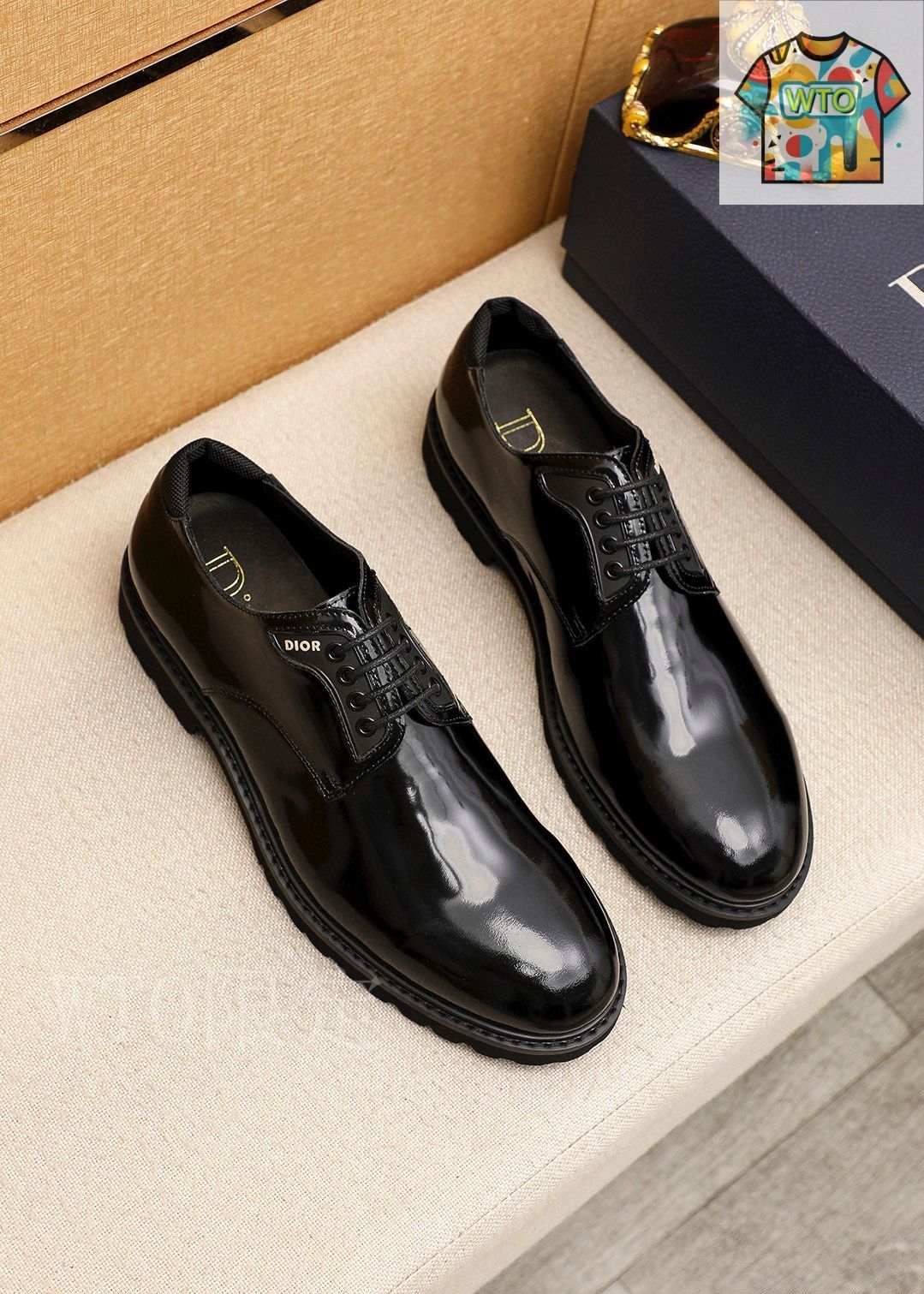 Dior 革靴 Dior ビジネス レザーシューズ04-1 - メルカリ