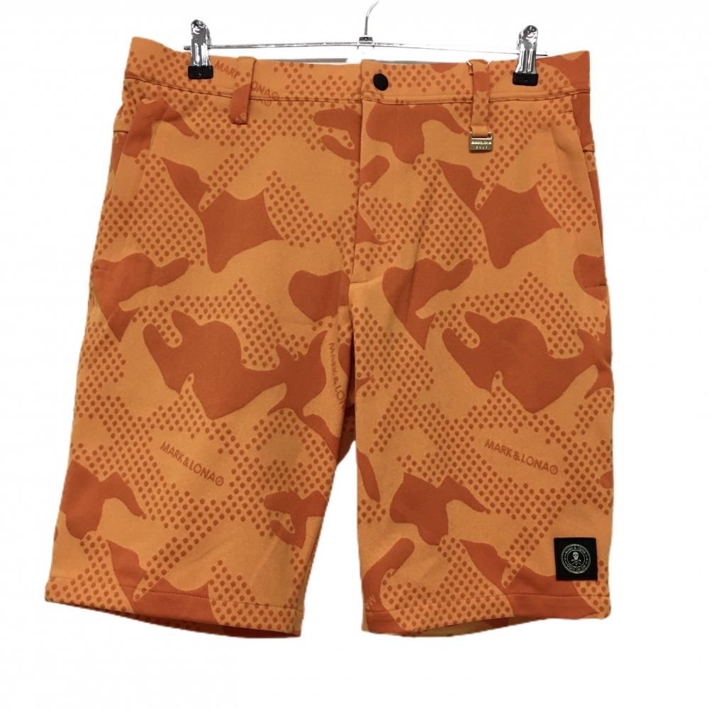 ☆SALE価格☆【新品】マークアンドロナ ハーフパンツ オレンジ