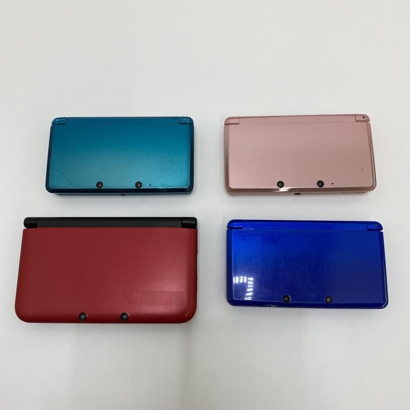 【中古】本体S）【ジャンク】3DS本体 4台まとめ 3DSLL×1 3DS×3 動作未確認[95]