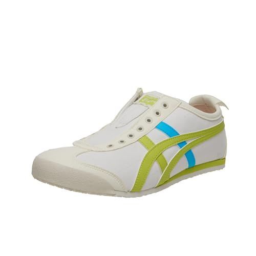 [オニツカタイガー] スニーカー MEXICO 66 SLIP-ON CREAM/NEON LIME 26.5 cm