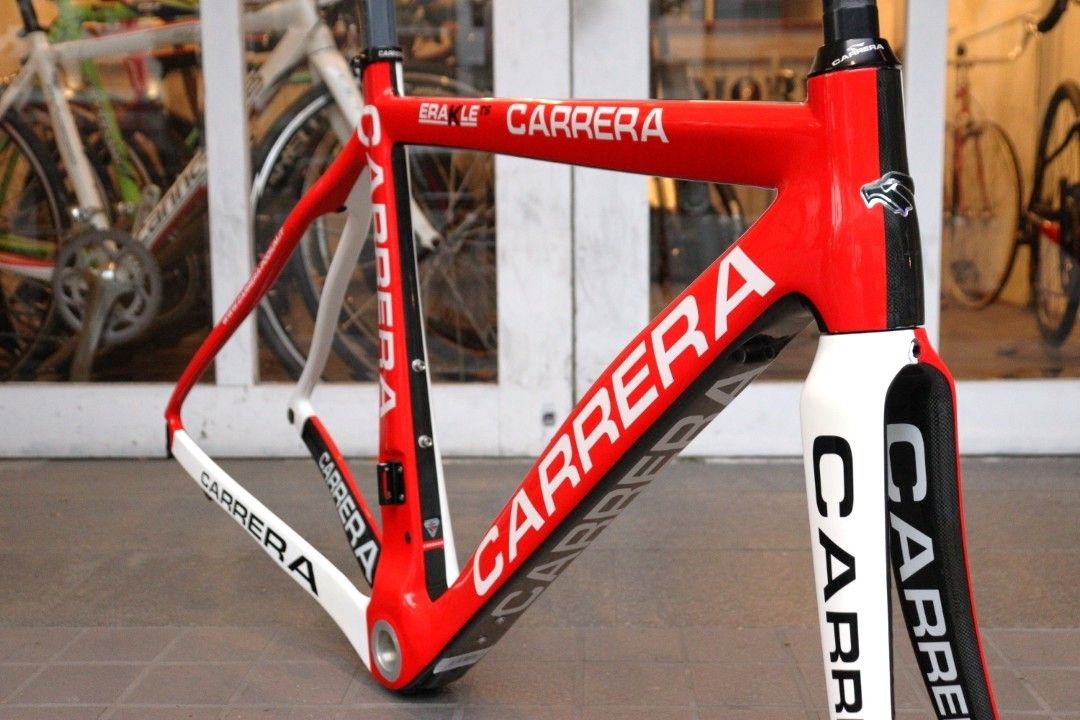 カレラ CARRERA エラクル ERAKLE TS 2012モデル Sサイズ カーボン ロードバイク フレームセット 【横浜店】
