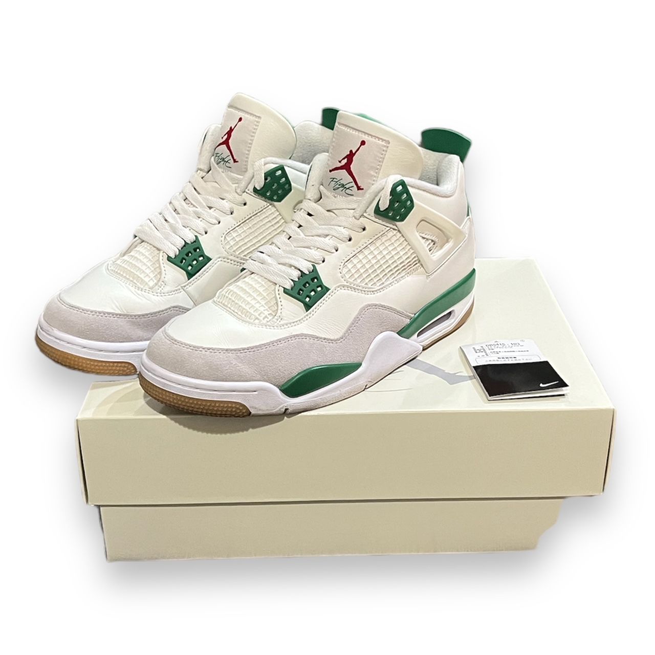 国内正規 NIKE SB AIR JORDAN 4 RETRO SP DR5415-103 PINE GREEN 