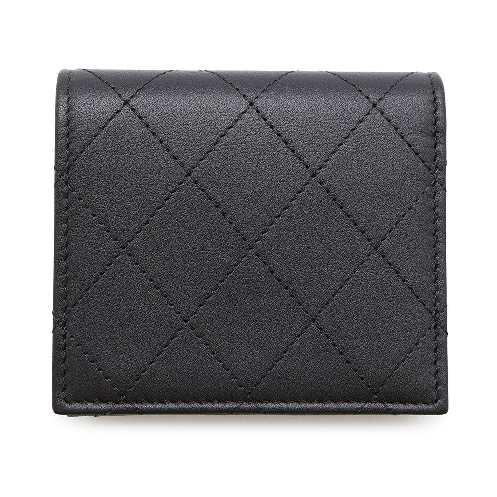 シャネル CHANEL ビコローレ 長財布 ブラック ココマーク