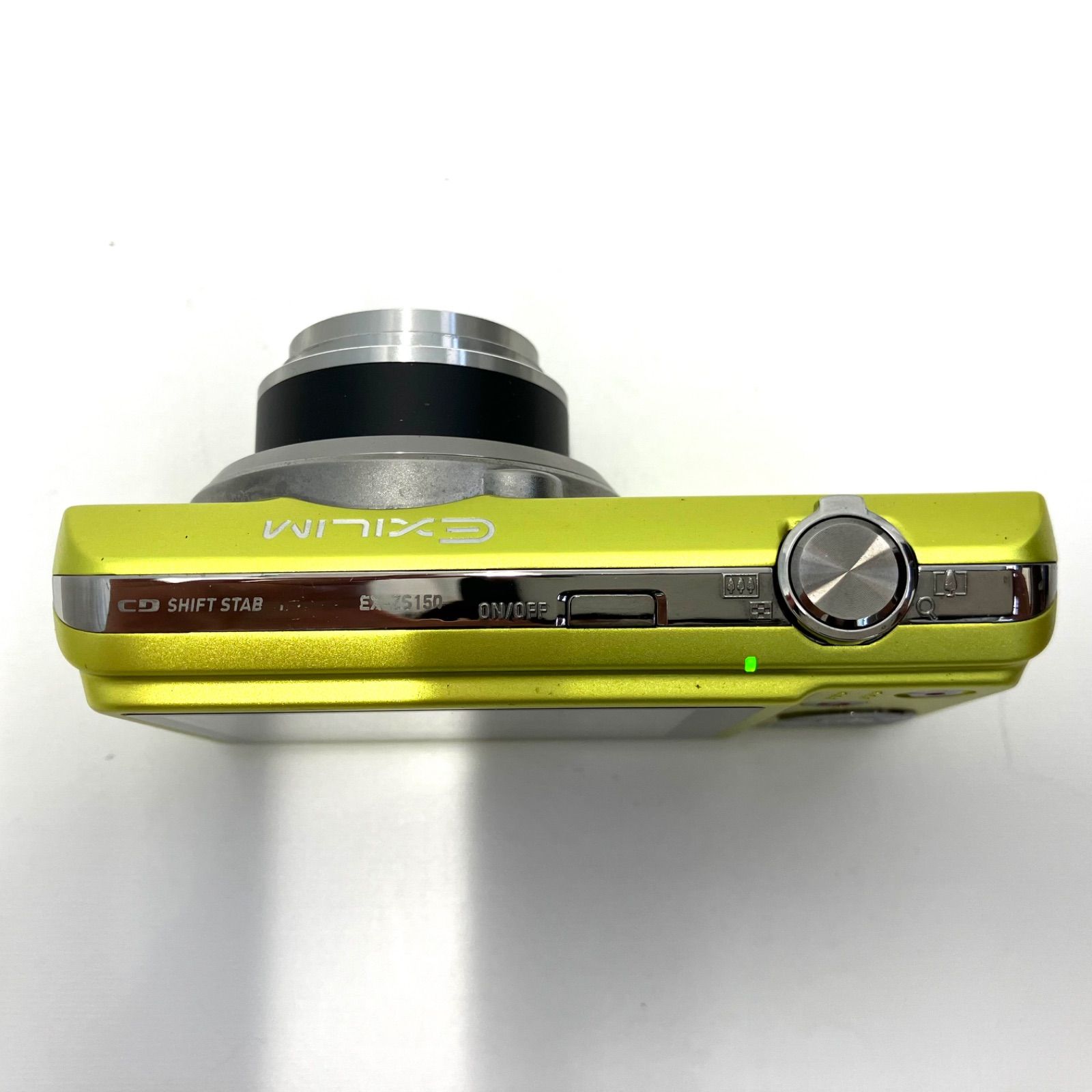 【動作確認済】CASIO デジタルカメラ EX-ZS150　イエロー 動作確認済】CASIO デジタルカメラ EX-ZS150 イエロー EX-ZS150