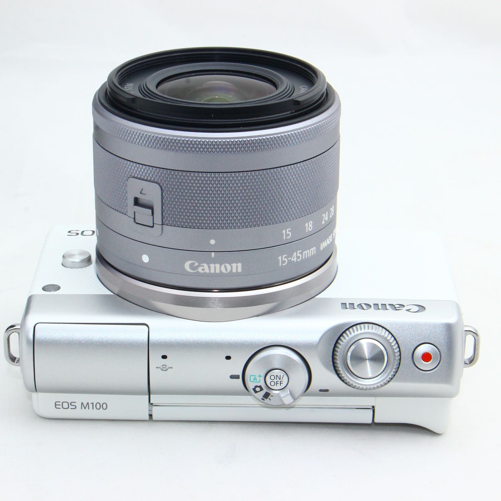美品 Canon EOS M100 EF-M 15-45mm ミラーレス一眼