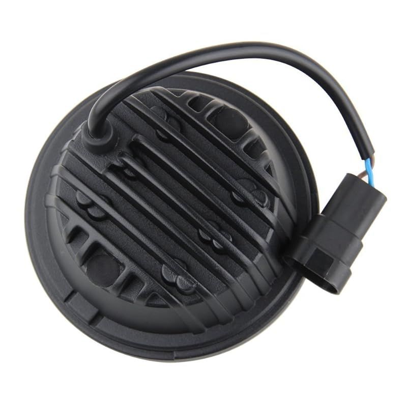 フォグランプLEDライトを点灯するフロントライトを点灯するランププロジェクター 黒