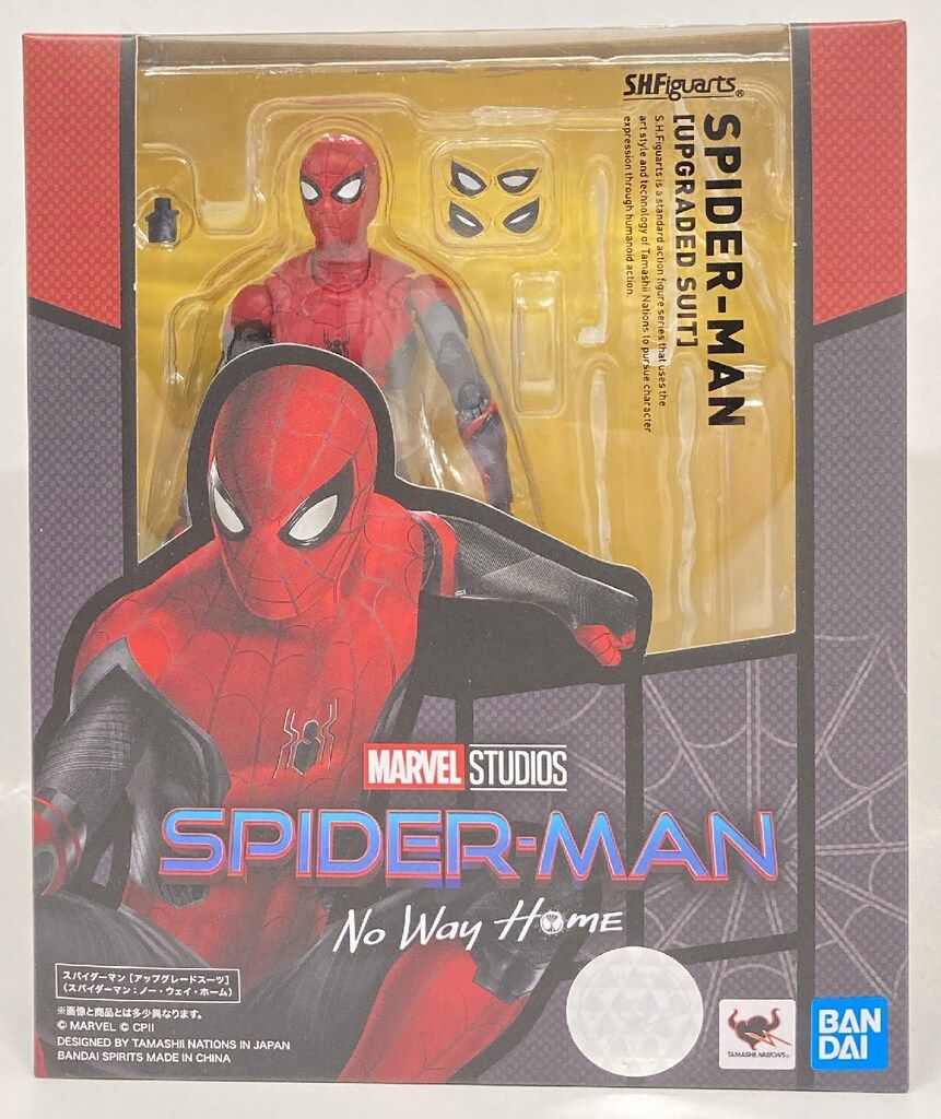 【中古】 美品 スパイダーマン No Way Home バンダイ フィギュア BANDAI SPIRITS S.H.Figuarts SPIDER MAN / NO WAY HOME