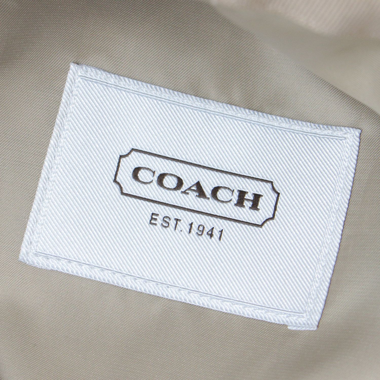 COACH コーチ ハット バケットハット 帽子 ベージュ系 S/XS
