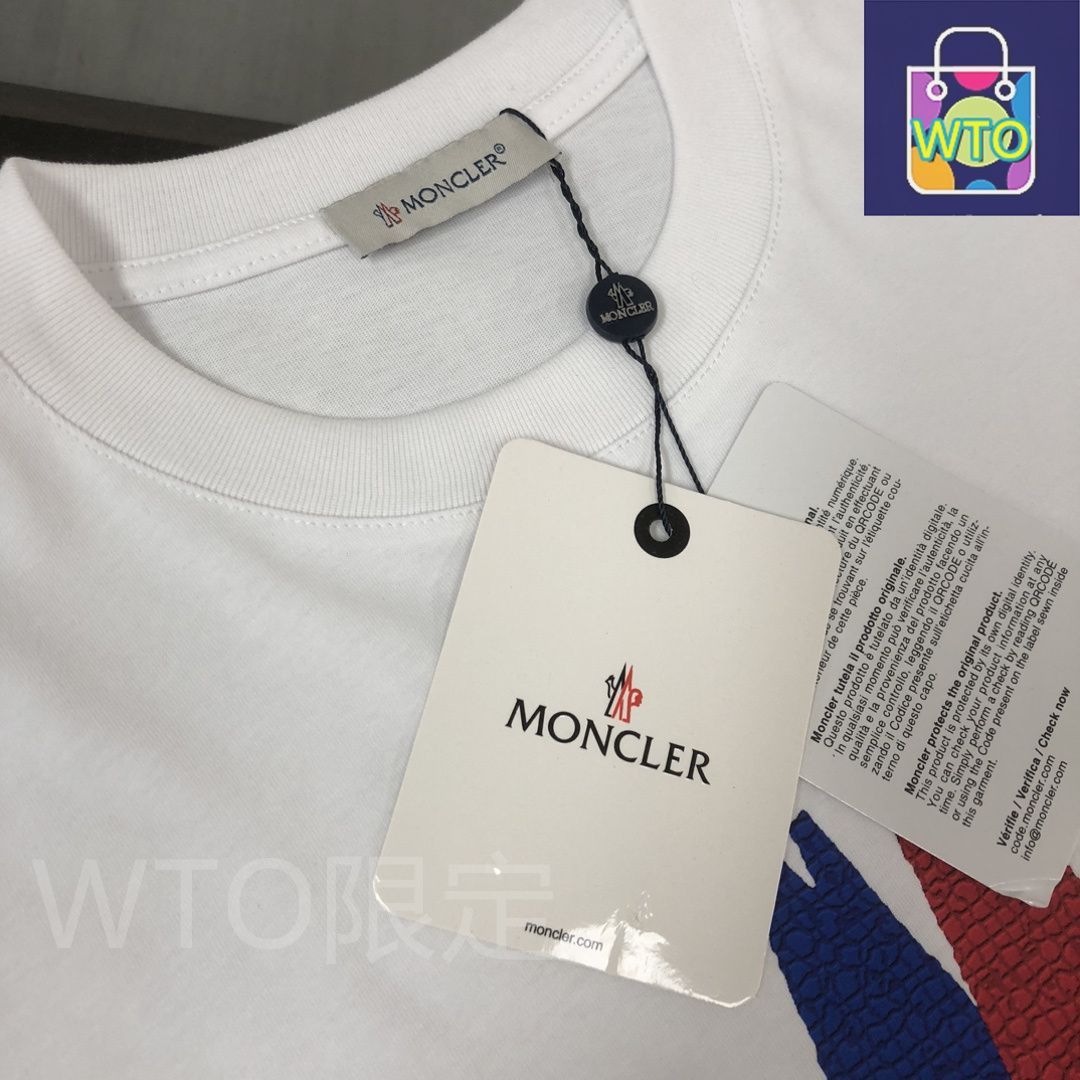 【MONCLER】グラフィックTシャツ コットン クルーネック 全４色 楽天市場】【定価59,400円(税込)】MONCLER モンクレール 大人の