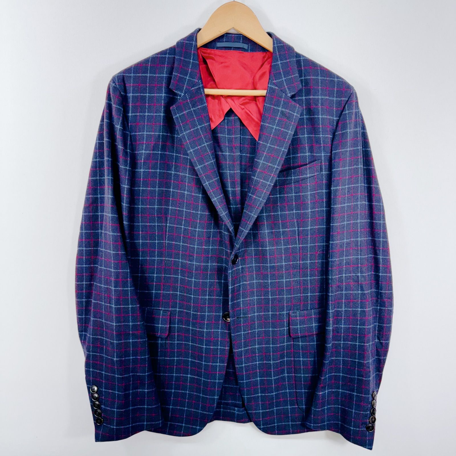 グッチ ダブルテーラードジャケット GUCCI グッチ 高級生地 カシミア ジャケット スーツ テーラード 2B