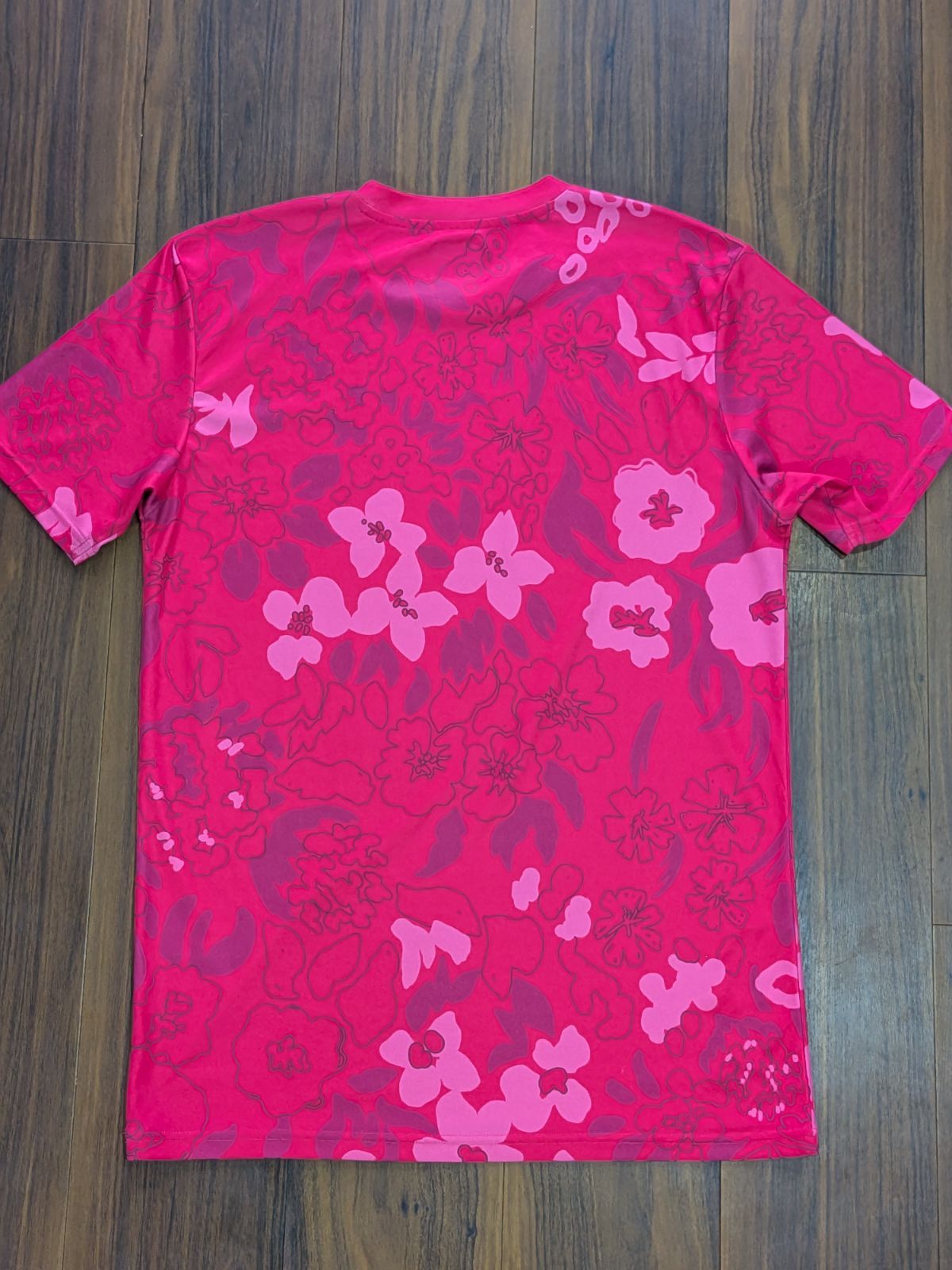YONEX ピンク 花柄 Tシャツ YONEX 花柄ピンク Tシャツ M - メルカリ