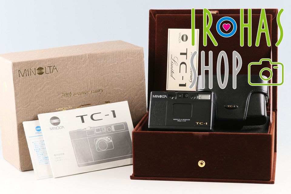 Minolta TC-1 Limited Black 70th Anniversary With Box 61344L8