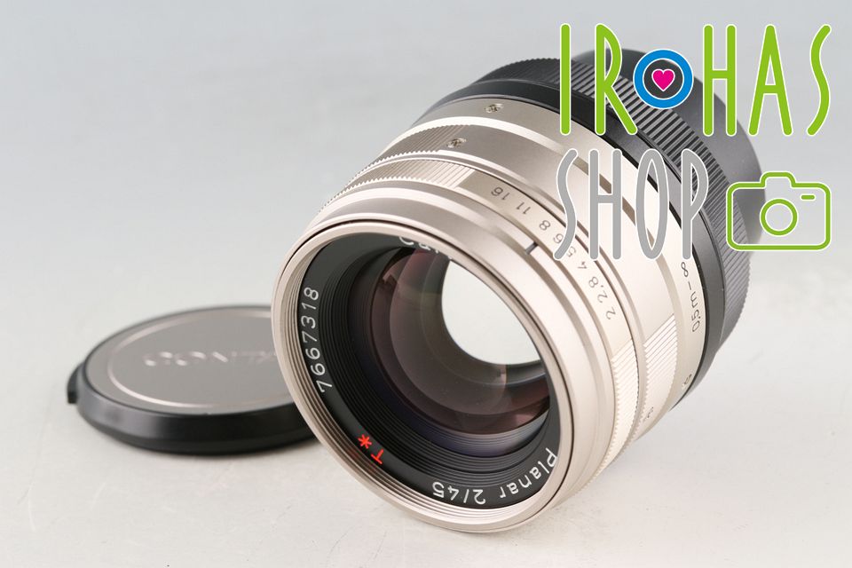 Contax Carl Zeiss Planar T* 45mm F|2 Lens for G1|G2 60858A1