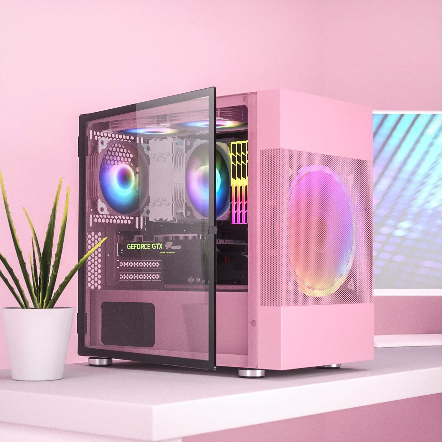 ゲーミングPC pinkflow diamond 配信向け おしゃれ かわいい - メルカリ